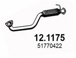 Asso 12.1175 Exhaust pipe 121175