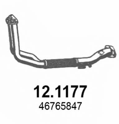 Asso 12.1177 Exhaust pipe 121177