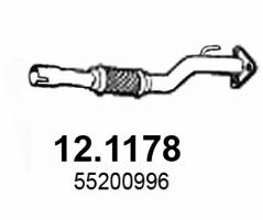 Asso 12.1178 Exhaust pipe 121178
