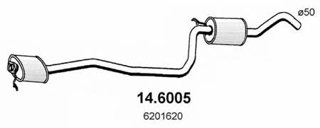 Asso 14.0005 Catalytic Converter 140005