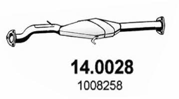 Asso 14.0028 Catalytic Converter 140028