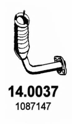 Asso 14.0037 Catalytic Converter 140037