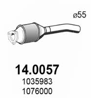 Asso 14.0057 Catalytic Converter 140057