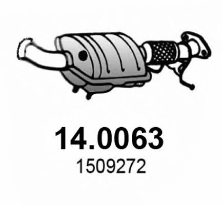 Asso 14.0063 Catalytic Converter 140063