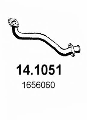 Asso 14.1051 Exhaust pipe 141051