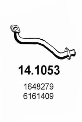 Asso 14.1053 Exhaust pipe 141053