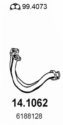 Asso 14.1062 Exhaust pipe 141062
