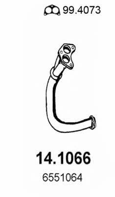 Asso 14.1066 Exhaust pipe 141066