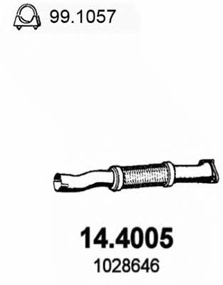 Asso 14.4005 Exhaust pipe 144005