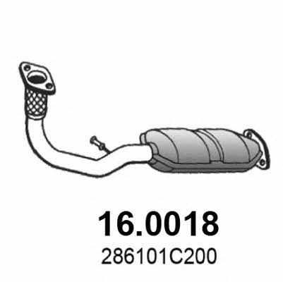 Asso 16.0018 Catalytic Converter 160018