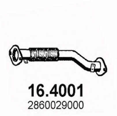 Asso 16.4001 Exhaust pipe 164001