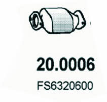 Asso 20.0006 Catalytic Converter 200006