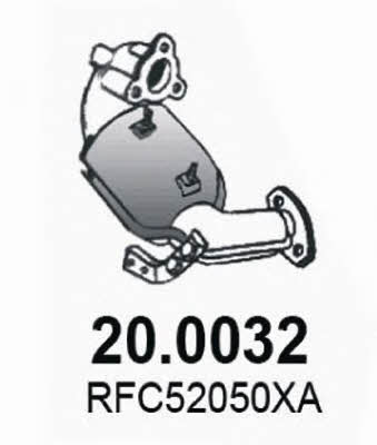 Asso 20.0032 Catalytic Converter 200032