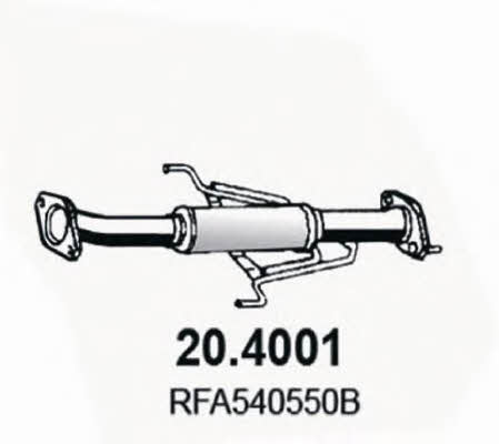 Asso 20.4001 Exhaust pipe 204001