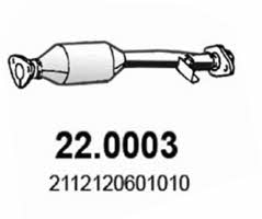 Asso 22.0003 Catalytic Converter 220003