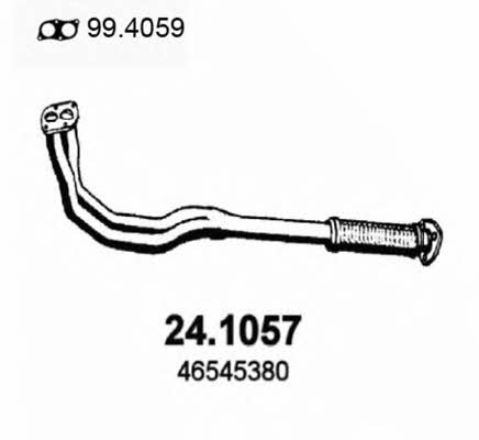  24.1057 Exhaust pipe 241057
