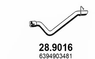 Asso 28.9016 Exhaust pipe 289016