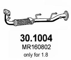  30.1004 Exhaust pipe 301004