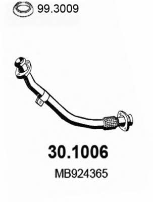 Asso 30.1006 Exhaust pipe 301006