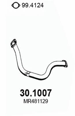 Asso 30.1007 Exhaust pipe 301007