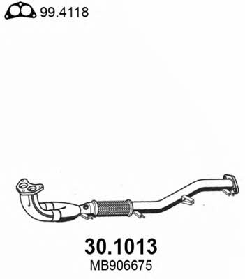 Asso 30.1013 Exhaust pipe 301013