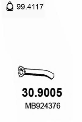  30.9005 Exhaust pipe 309005
