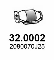 Asso 32.0002 Catalytic Converter 320002