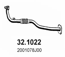 Asso 32.1022 Exhaust pipe 321022