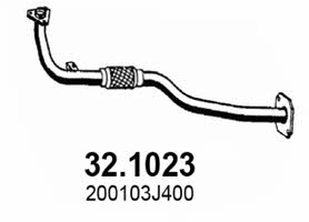 Asso 32.1023 Exhaust pipe 321023