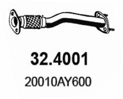 Asso 32.4001 Exhaust pipe 324001