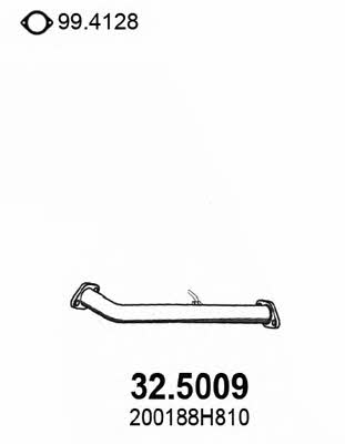  32.5009 Exhaust pipe 325009