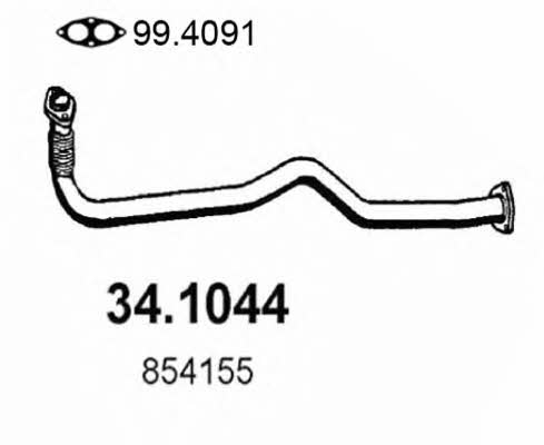 Asso 34.1044 Exhaust pipe 341044