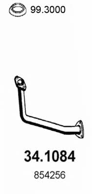 Asso 34.1084 Exhaust pipe 341084
