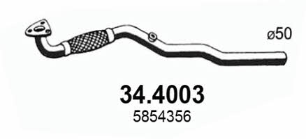 Asso 34.4003 Exhaust pipe 344003