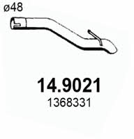 Asso 14.9021 Exhaust pipe 149021