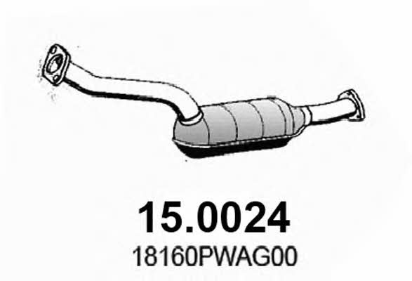 Asso 15.0024 Catalytic Converter 150024