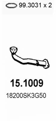  15.1009 Exhaust pipe 151009
