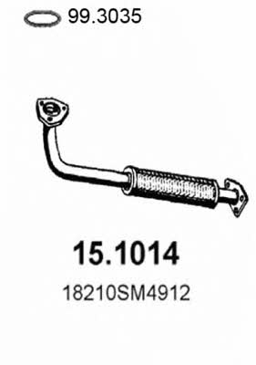 Asso 15.1014 Exhaust pipe 151014