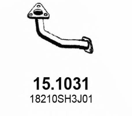 Asso 15.1031 Exhaust pipe 151031