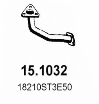Asso 15.1032 Exhaust pipe 151032