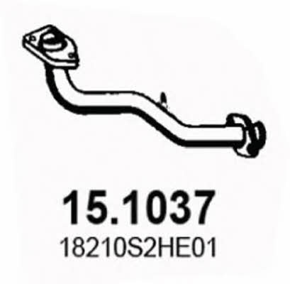 Asso 15.1037 Exhaust pipe 151037