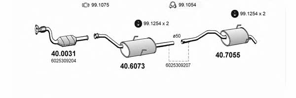 ART2020 Asso Exhaust system