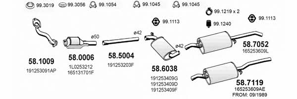 ART2719 Asso Exhaust system