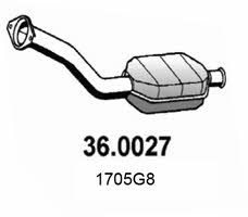 Asso 36.0027 Catalytic Converter 360027