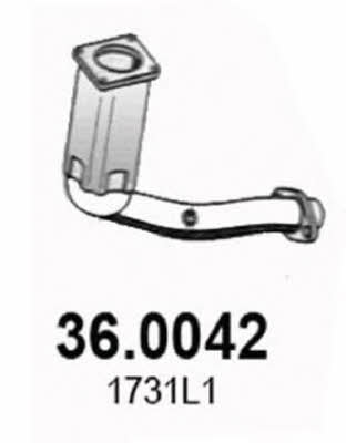 Asso 36.0042 Catalytic Converter 360042