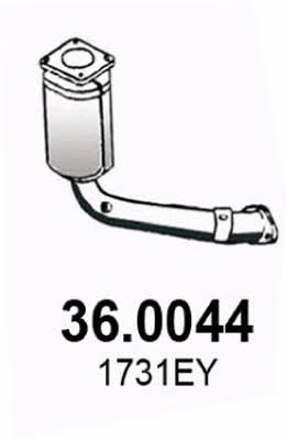 Asso 36.0044 Catalytic Converter 360044