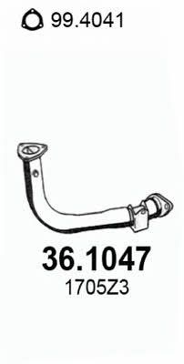 Asso 36.1047 Exhaust pipe 361047