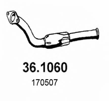 Asso 36.1060 Exhaust pipe 361060