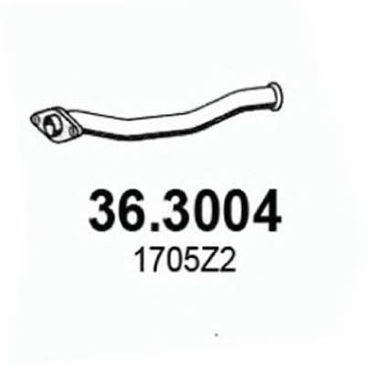 Asso 36.3004 Exhaust pipe 363004