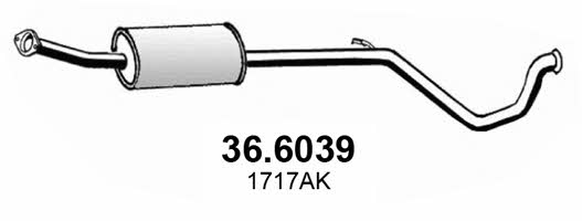 Asso 36.6039 Central silencer 366039